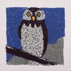 Night Owl Punch Needle Embroidery Kit – Wild Wool Way